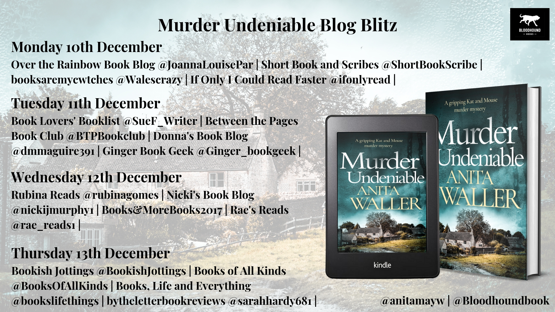 Murder Undeniable Blog Blitz banner